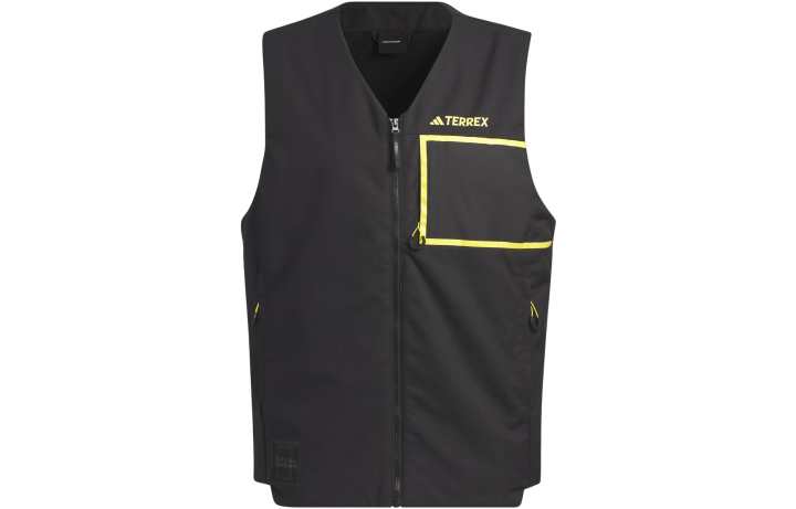 Adidas Adidas Vests Men's Black V Neck Moderate Other