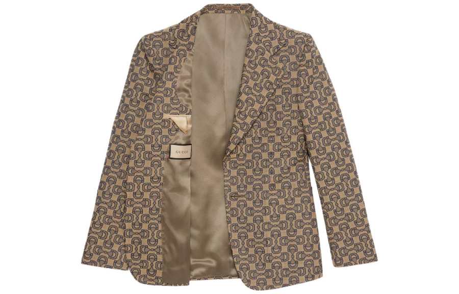 GUCCI Business Suit Coat Men's Ivory White