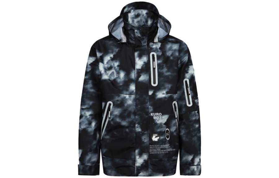 EVISU EVISU Jackets Men's Multicolor Hooded Moderate Other