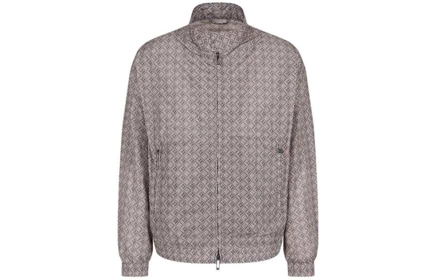 EMPORIO ARMANI Jackets & Coats Men's Taupe