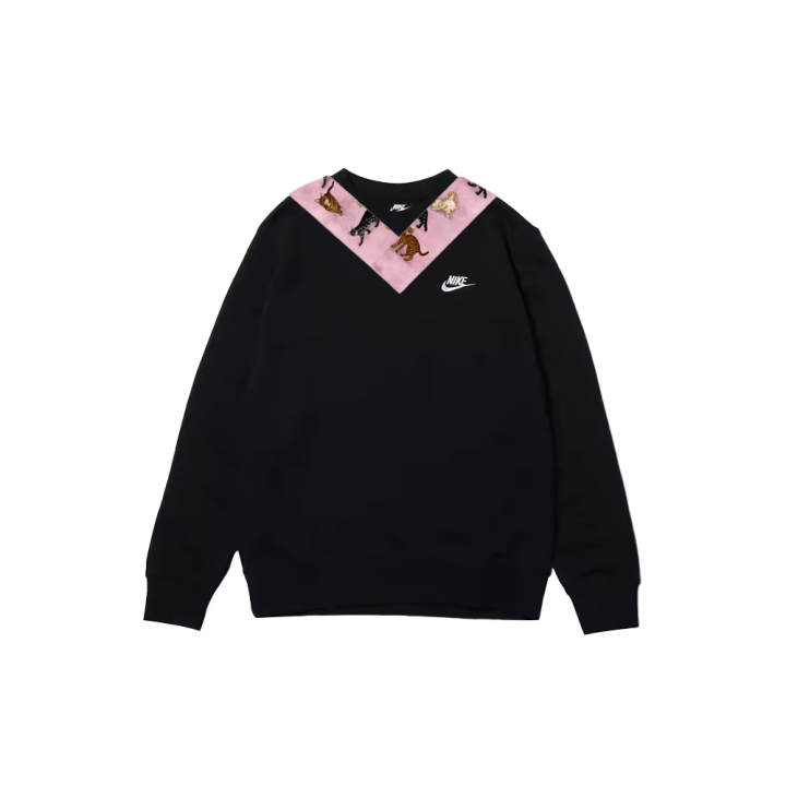 Nike Nike Sweatshirts Unisex Black Crew Neck Moderate Regular