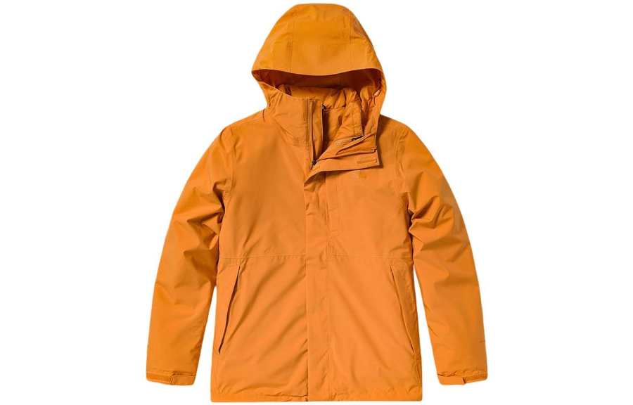 THE NORTH FACE Urban Exploration Waterproof And Windproof To Keep Warm Windbreaker Jacket Men's Yellow