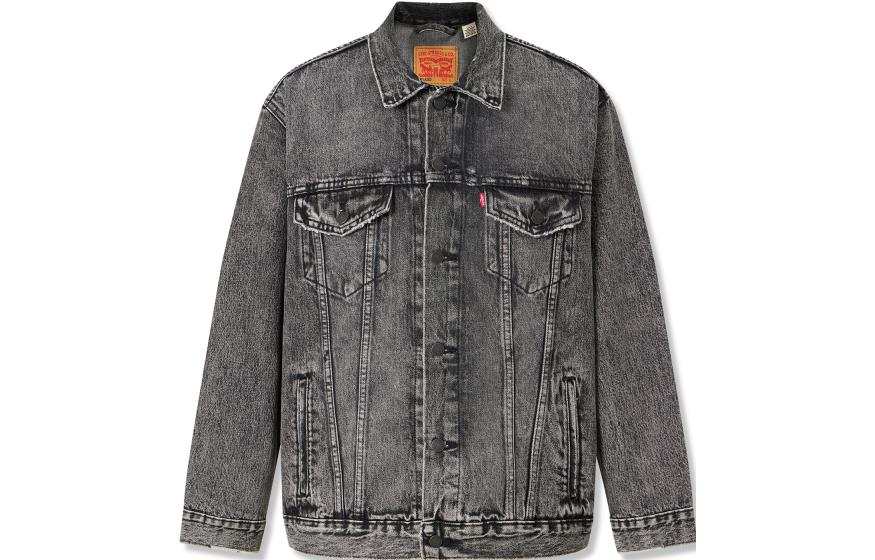 Levis Levis Drop Shoulder Denim Jacket Men's Gray
