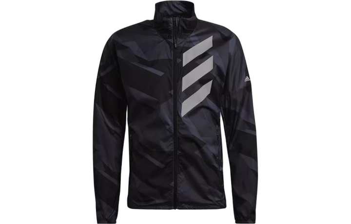Adidas Adidas Jackets Men's Gray Stand Collar Moderate Other