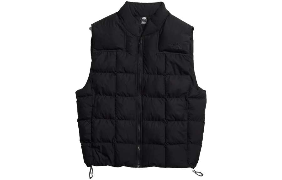 THE NORTH FACE Vests Men's Black Stand Collar Moderate Other