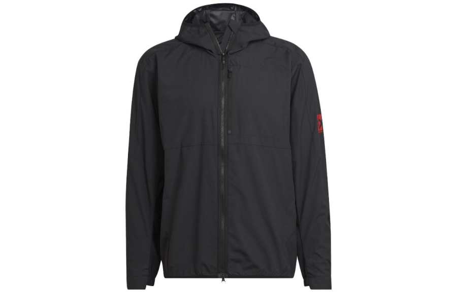 Adidas Adidas Jackets Men's Black Hooded Moderate Other