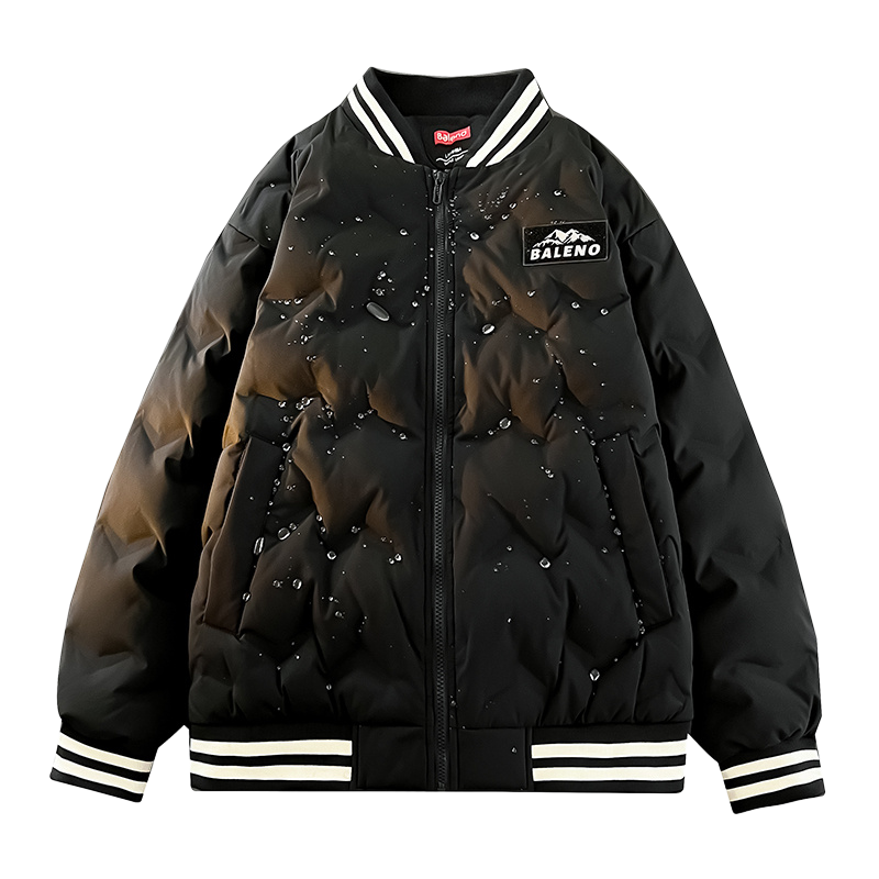 BALENO BALENO Down Jackets Unisex Baseball Collar Moderate Down Jacket