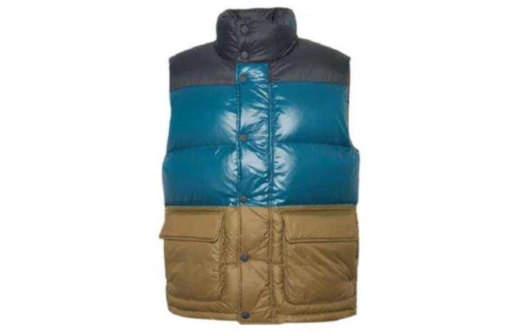 Converse Converse Down Vests Men's Multicolor Stand Collar Moderate Other