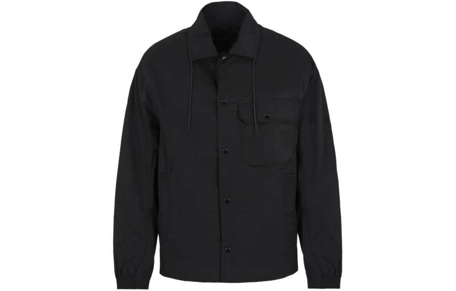 EMPORIO ARMANI SS24 Jackets & Coats Men's Black