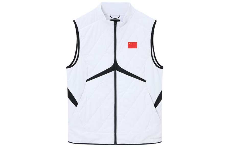 Anta Champion All Weather Series Vest Men's Gravel White