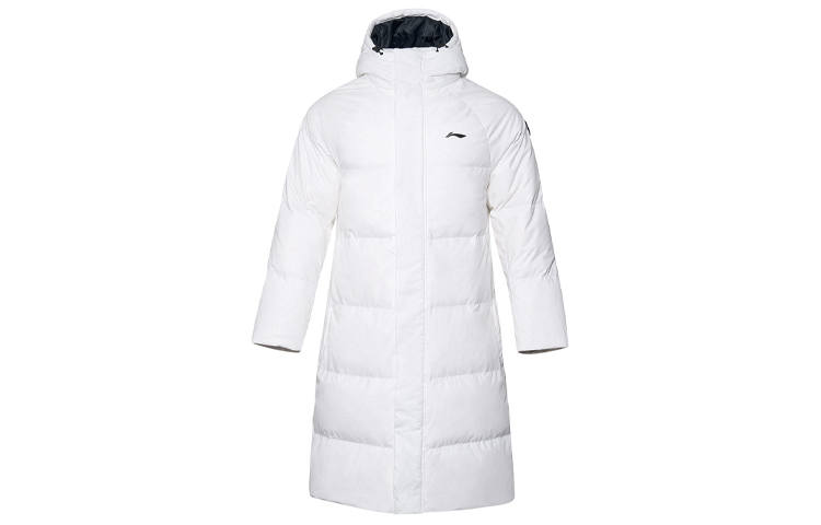 Li-Ning Li Ning Badminton Collection Down Jacket Winter Men's White