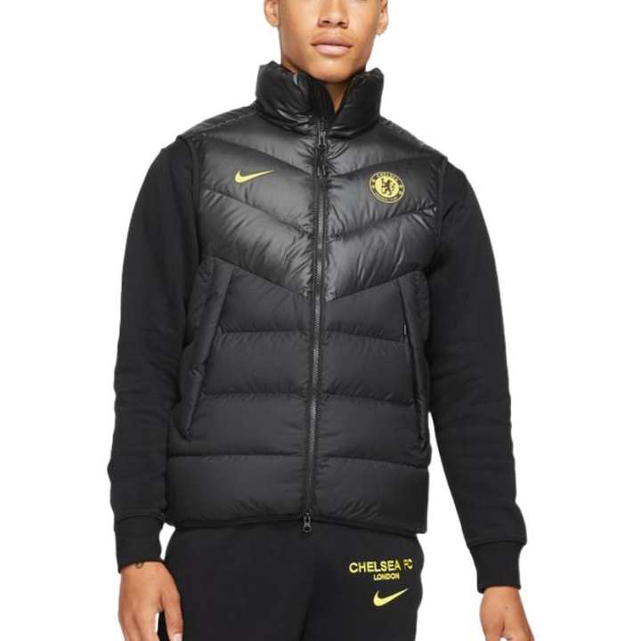 Nike Nike Down Vests Men's Black Stand Collar Moderate Other