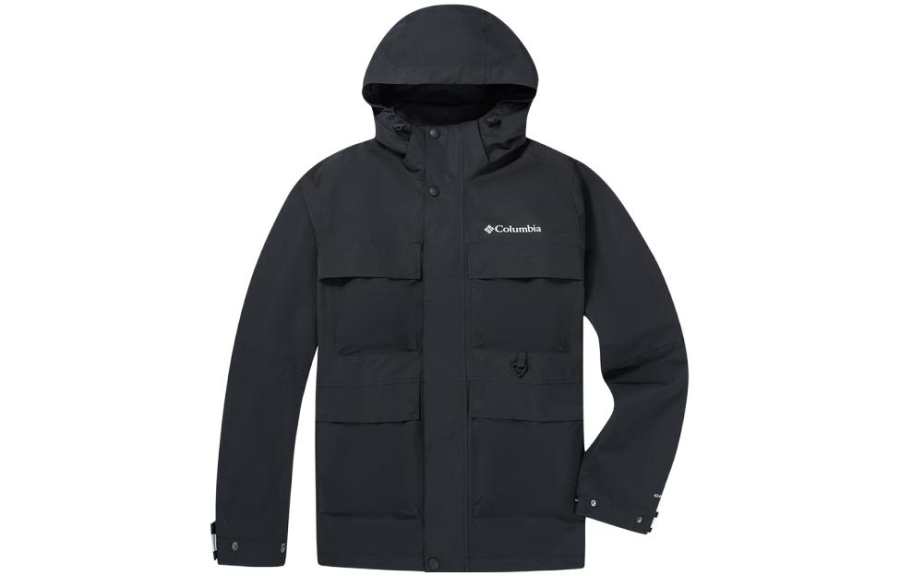 Columbia 2023 Fall Trail Running Hiking Lightweight Windbreaker Jacket Men's Black