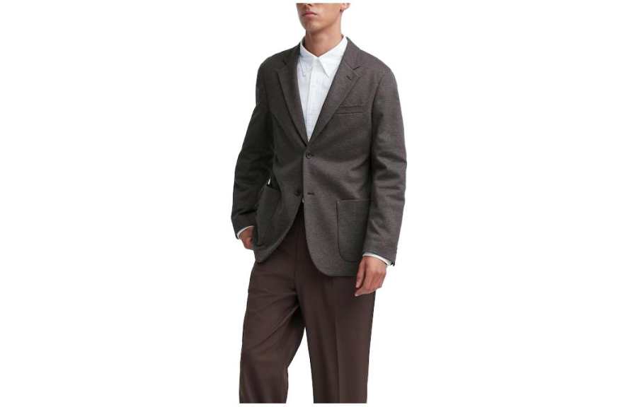 UNIQLO Business Suit Men's Brown Black