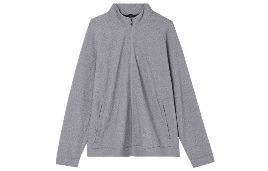 Lululemon Textured Double Knit Cotton Zip Up Jackets & Coats Men's