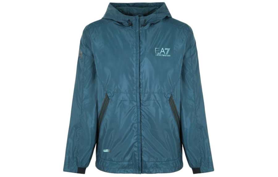 EMPORIO ARMANI EA7 SS24 Jackets & Coats Men's Dark Green