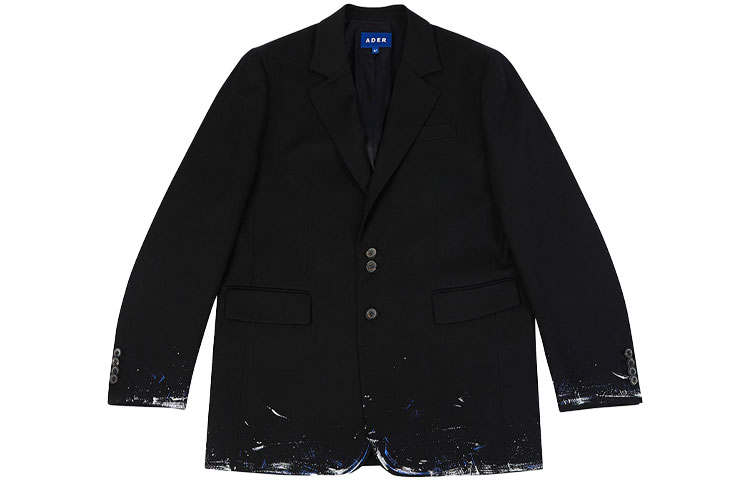 ADER ERROR ADER ERROR Business Suits Men's Black Suit Collar Moderate Other
