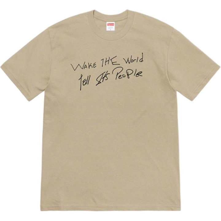 Supreme Supreme Buju Banton Wake The World Tee