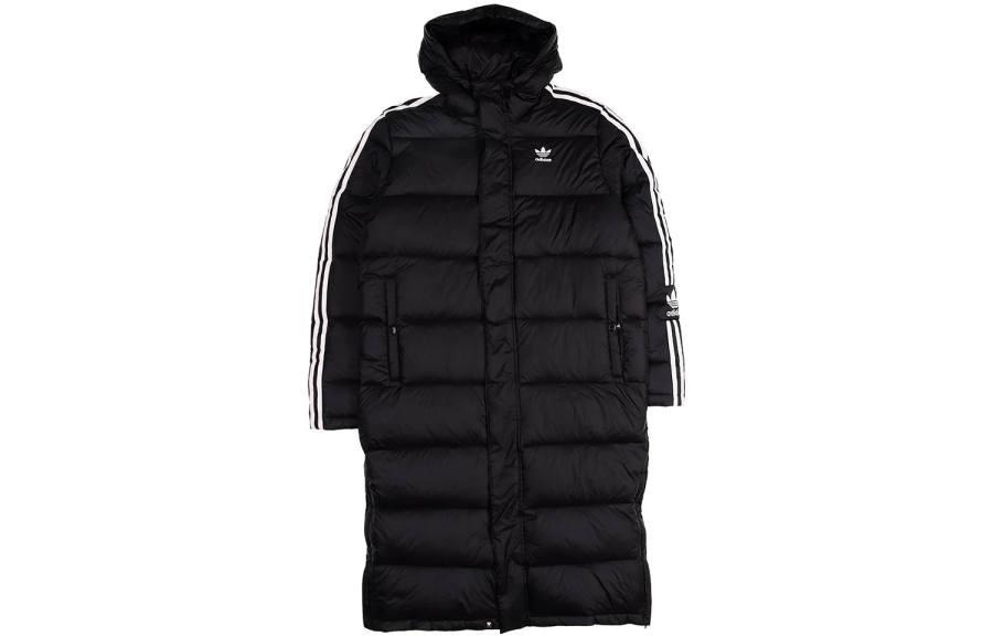 Adidas Originals LONG DOWN JACKET Down Jacket Winter Men's Black