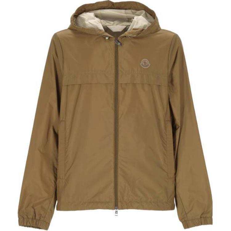 Moncler Moncler Rifeo Logo Patch Zip Up Jacket