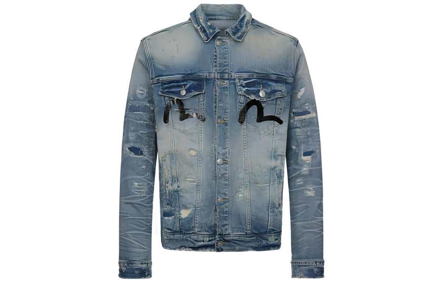 EVISU EVISU Denim Jacket Men's Denim Blue