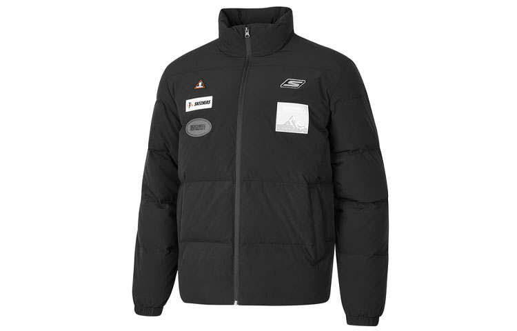 Skechers Down Jackets Men's Stand Collar Moderate