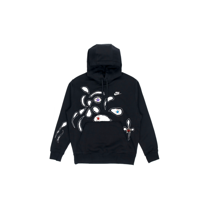 Nike Nike Sweatshirts Men's Black Hooded Thickened Regular