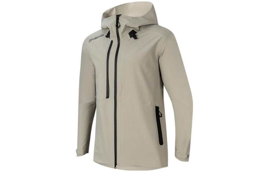 Anta Waterproof, Windproof, Breathable, And Abrasion Resistant Windbreaker Jacket Men's
