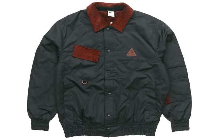 Nike Nike Jackets Men's Black Lapel Moderate Pilot