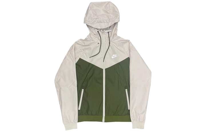 Nike Nike Jackets Men's White & Green Hooded Moderate Other