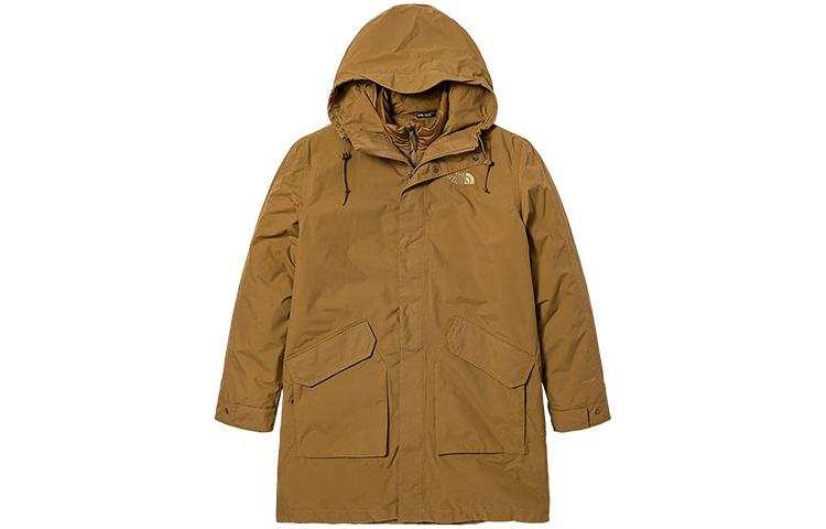 THE NORTH FACE Urban Exploration Waterproof And Windproof To Keep Warm Windbreaker Jacket Men's Brown