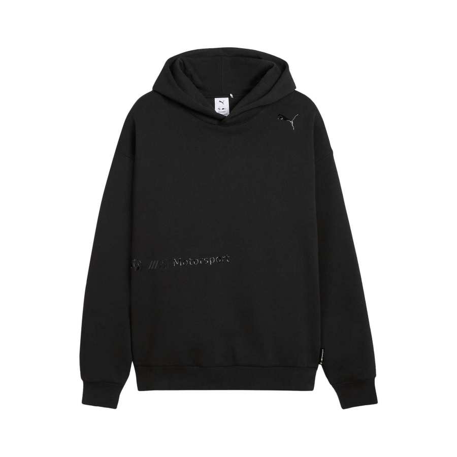 PUMA Sweatshirts Unisex Black Hooded Moderate Regular