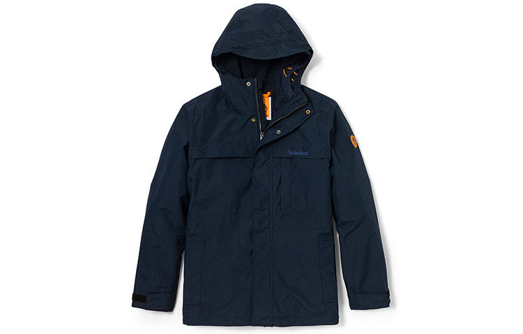 Timberland Waterproof And Windproof Windbreaker Jacket Men's Dark Sapphire