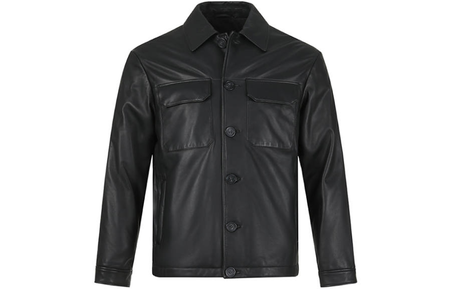 EMPORIO ARMANI FW23 Jackets & Coats Men's Black