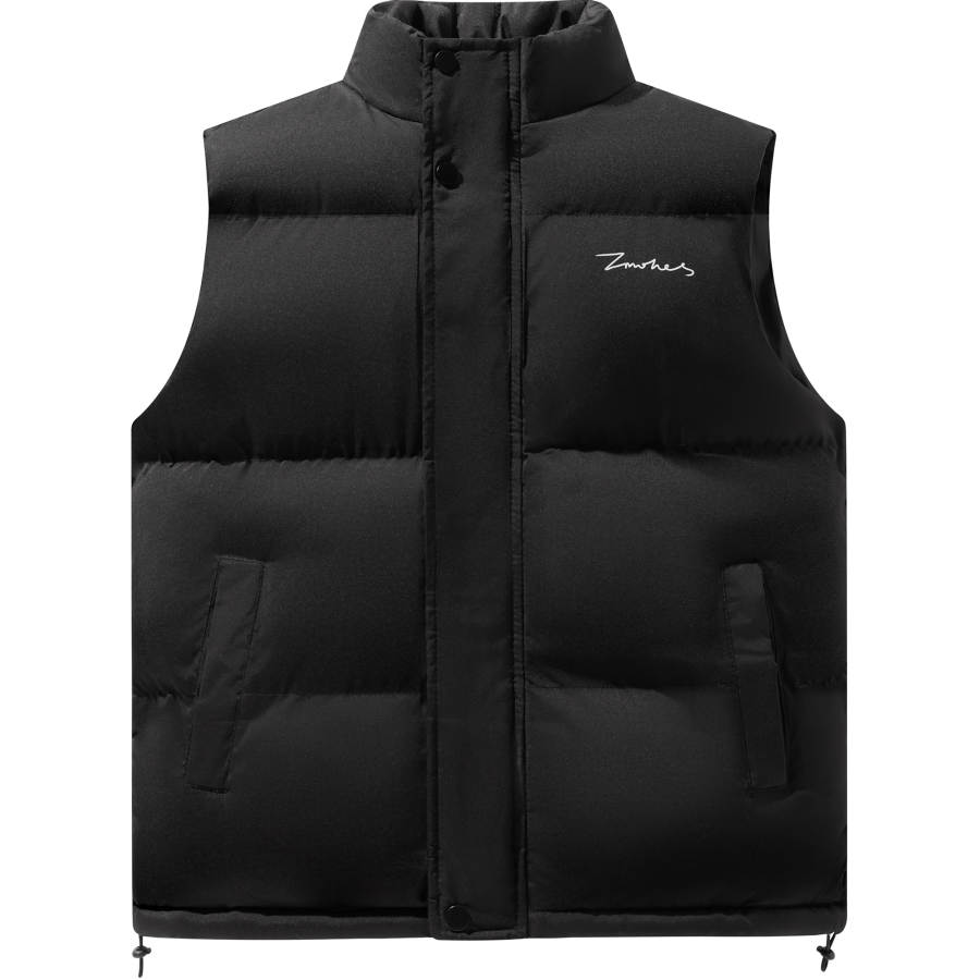 ZMOH Vests Unisex Stand Collar Thickened Other