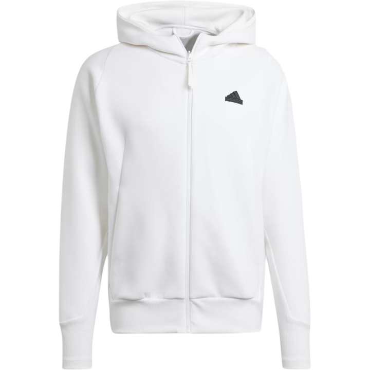 Adidas Adidas Z.N.E Premium Full Zip Hooded Track Jacket Jackets & Coats Men's White