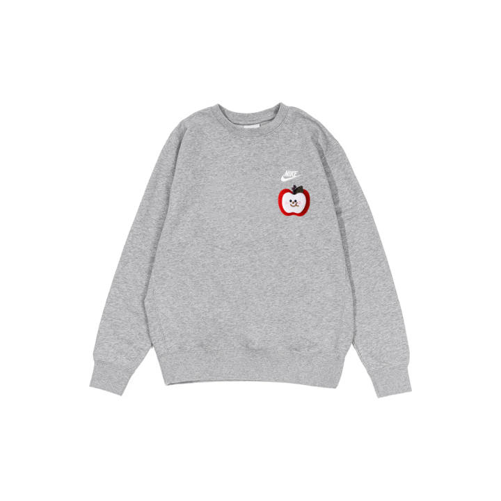 Nike Nike Sweatshirts Men's Gray Crew Neck Moderate Other