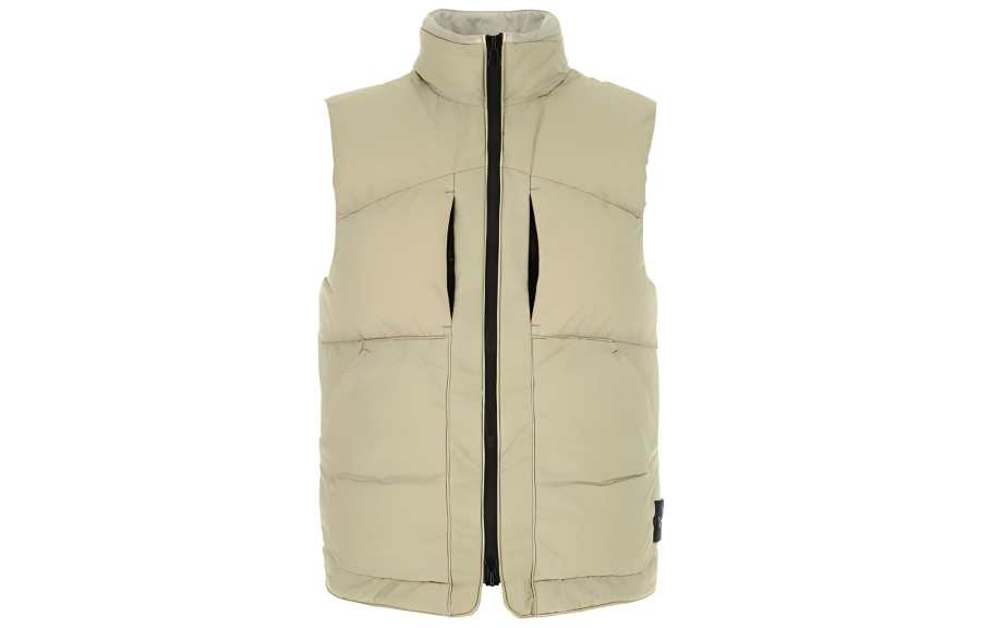 STONE ISLAND Vest Unisex Yellow