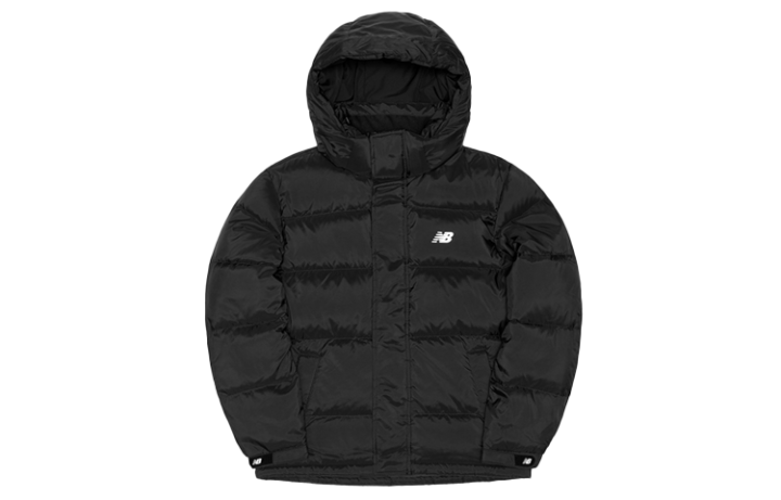 New Balance New Balance Down Jackets Men's Black Hooded Moderate