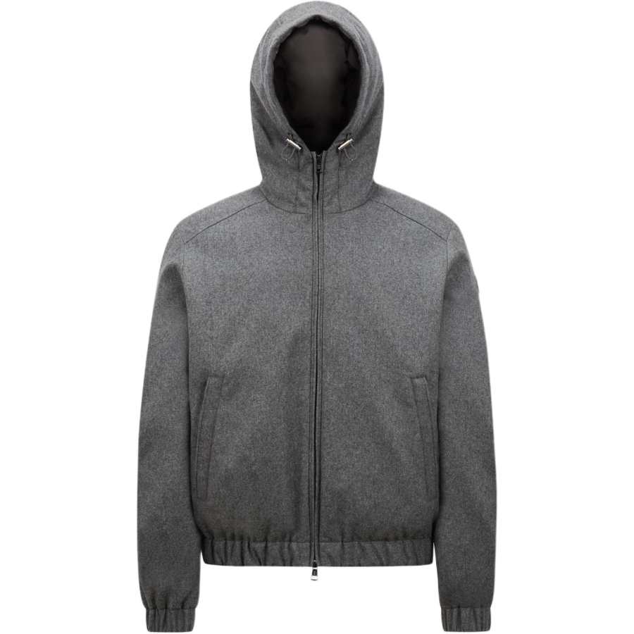 Moncler Moncler Zip-Up Hooded Jacket