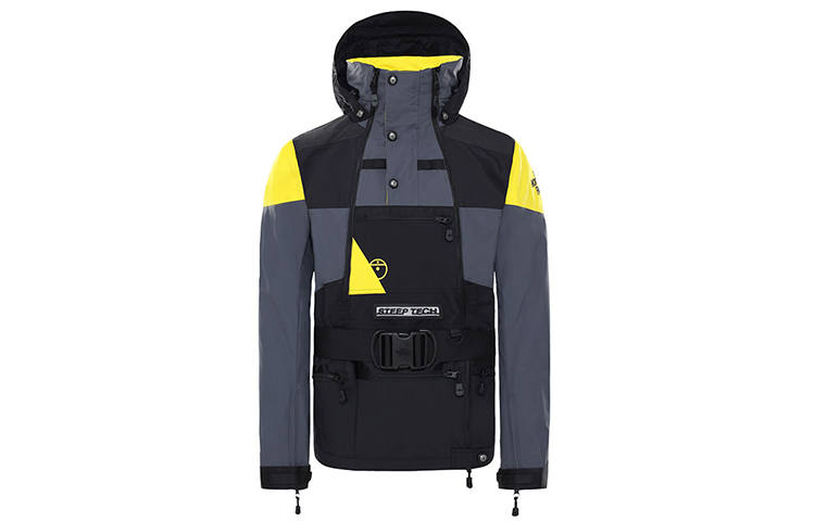 THE NORTH FACE Windproof, Breathable, And Waterproof Windbreaker Jacket Men's Gray