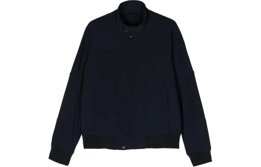 EMPORIO ARMANI Mock-neck Zipped Jacket