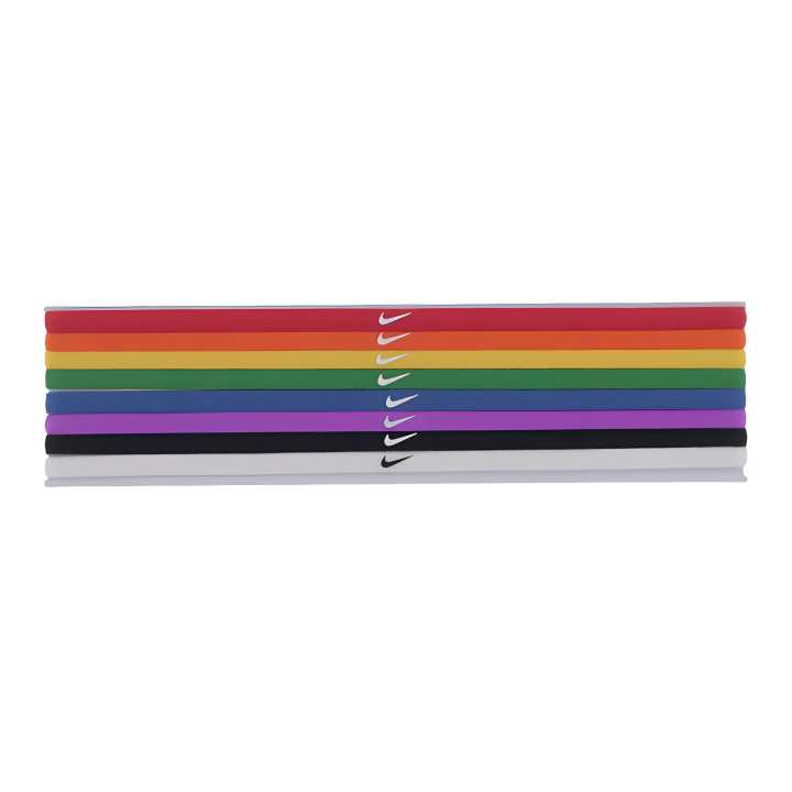Nike Nike Nylon Hair Bands Men's Red/Orange/Yellow/Green/Blue/Purple/Black/White