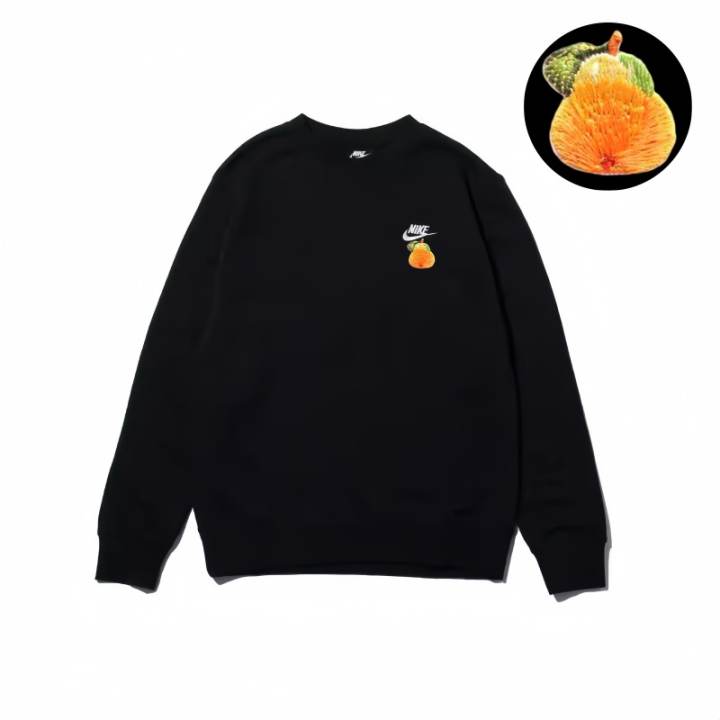 Nike Nike Sweatshirts Unisex Black Crew Neck Moderate