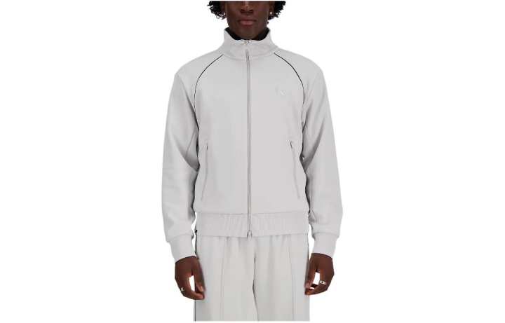 New Balance New Balance Knit Track Jacket Jackets & Coats Men's Gray