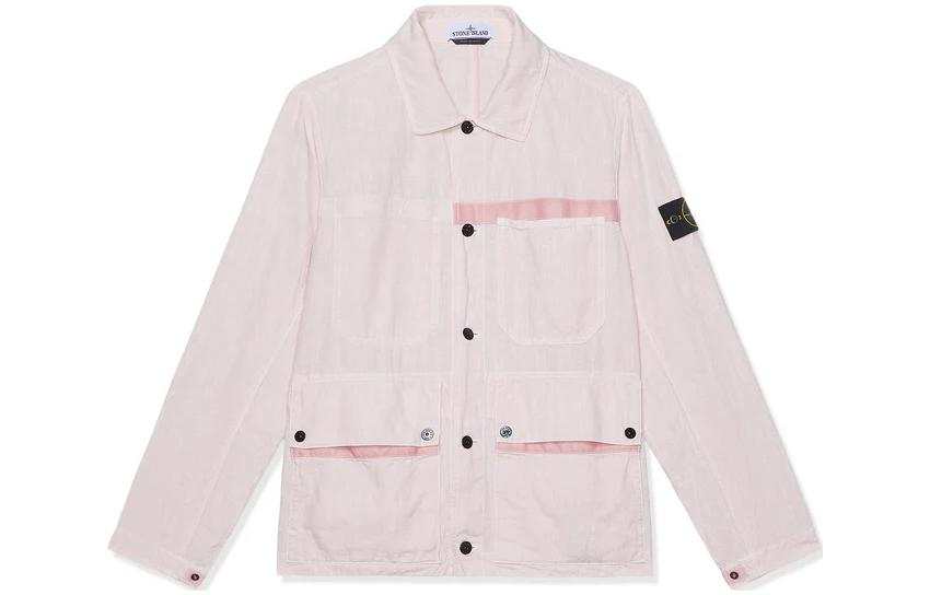 STONE ISLAND Jackets & Coats Men's Pink