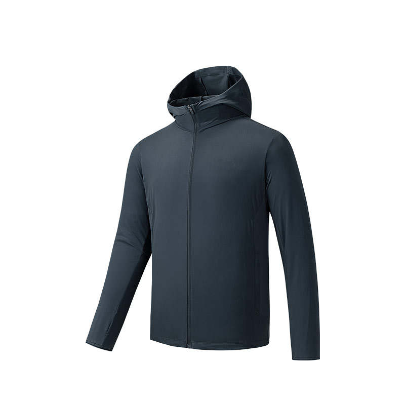Anta Quick Dry Sun Protection Clothing Men's Dark Gray