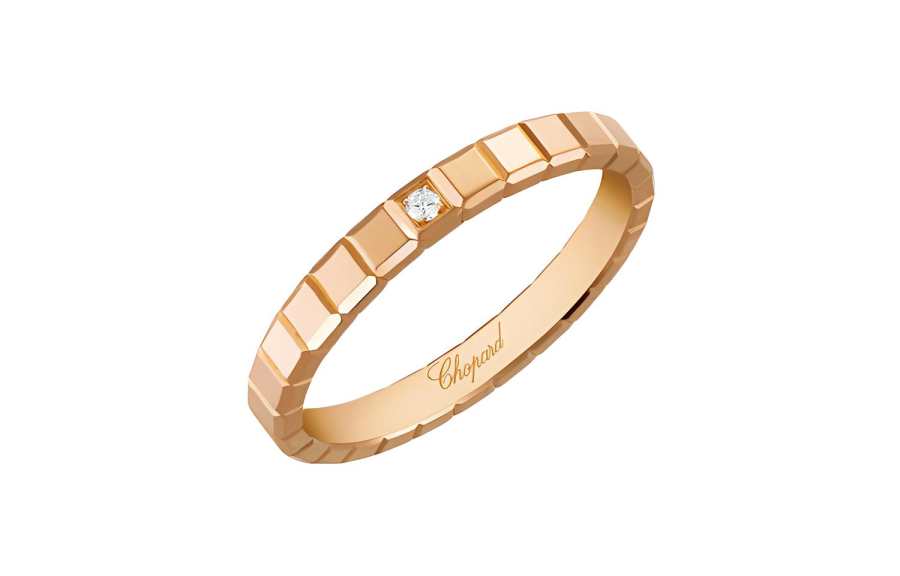 Chopard CHOPARD 18K Rose Gold Rings Unisex Rose Gold