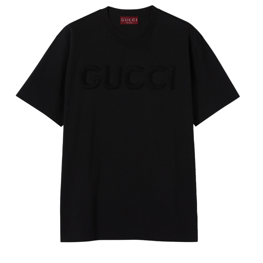 GUCCI Cotton Jersey T shirt With Embroidery