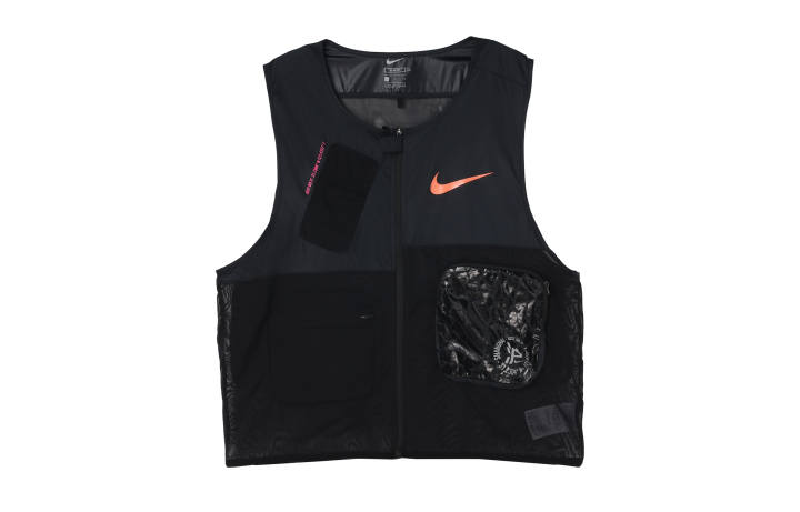 Nike Nike Vests Men's Black Crew Neck Moderate Other
